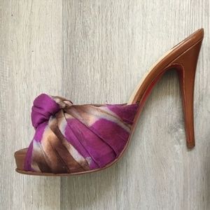 Christian Louboutin Madeleine Africano Mules  37
